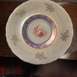 Classic Porcelain Czech Republic Design Dish