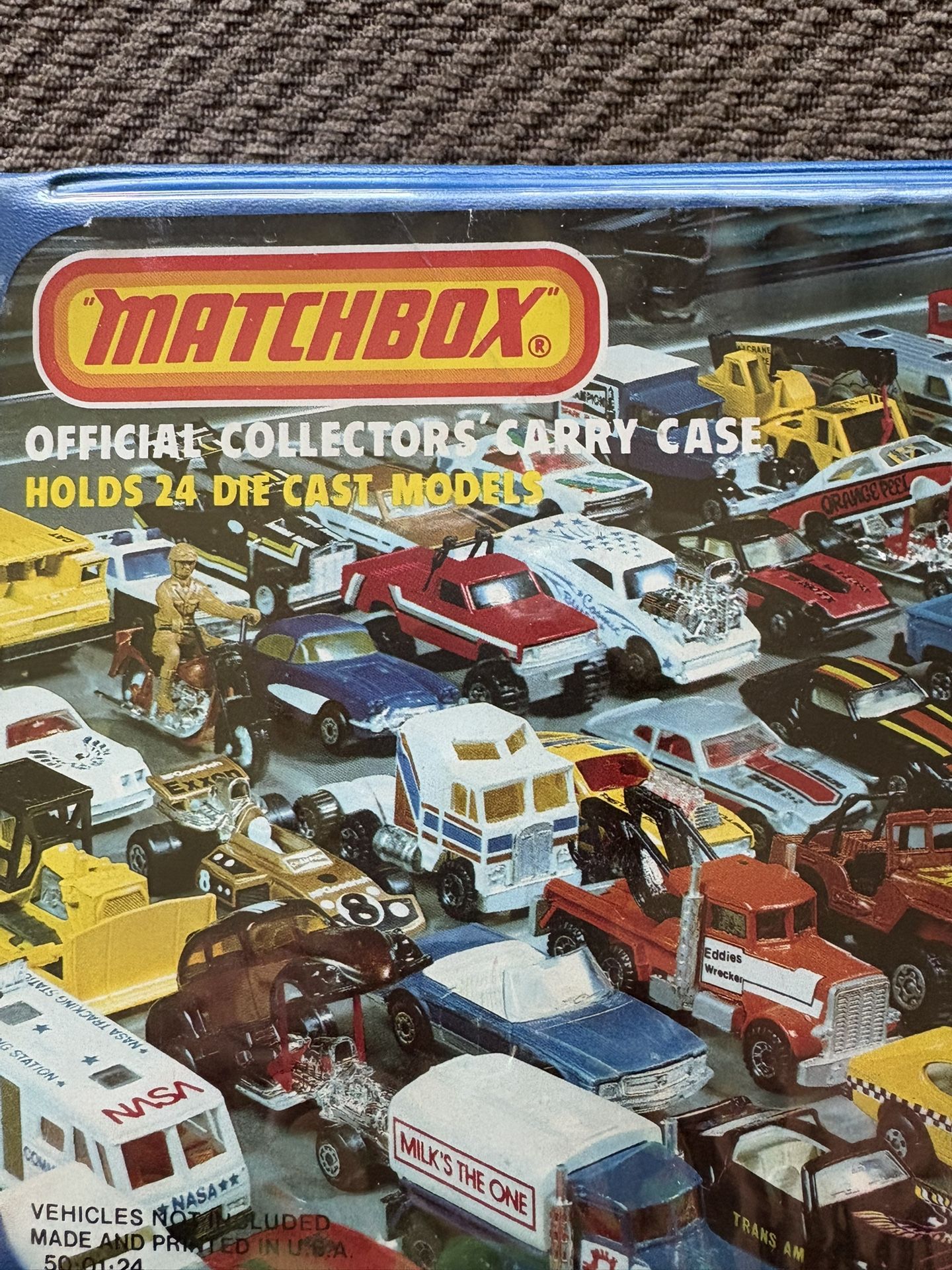 Vintage Matchbox Carry Case