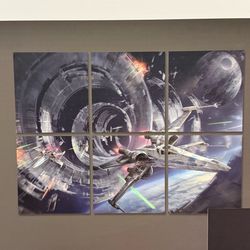 Evenrising Star Wars X-Wing Acoustic Decorative Panel Set NEW 6 panels