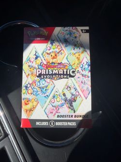 Pokémon Scarlet & Violet Prismatic Evolutions Booster Bundle