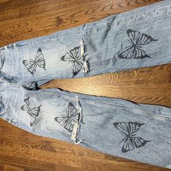 Arizona Jean Co Butterfly Jeans