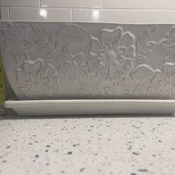 White Plant Pot