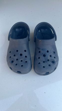 Navy Blue Crocs