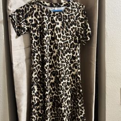 New Dress, Leopard Print, Small