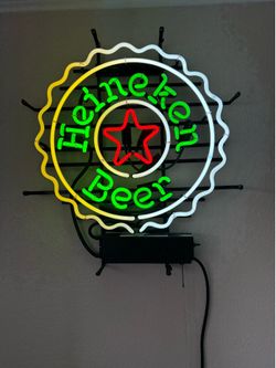Heineken Neon Beer Sign