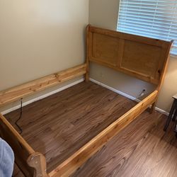 FREE Queen Size Wood Bed Frame