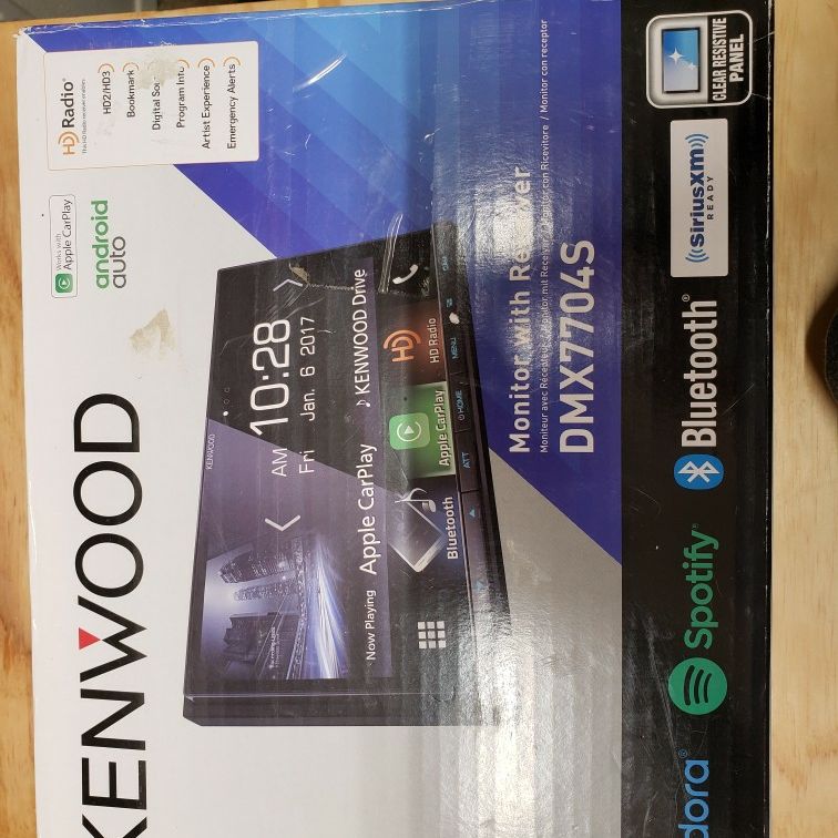 Kenwood DMX7704S Receiver Carplay Android Auto