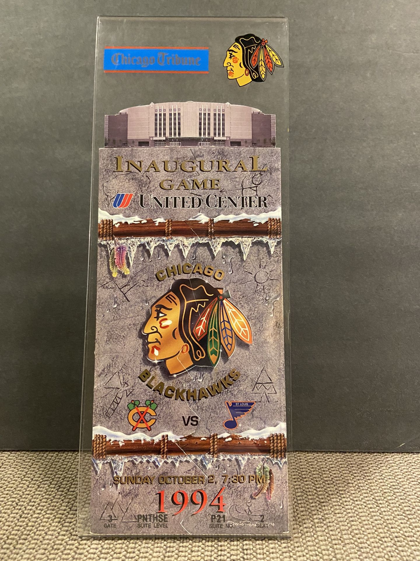 Chicago Blackhawks Ticket