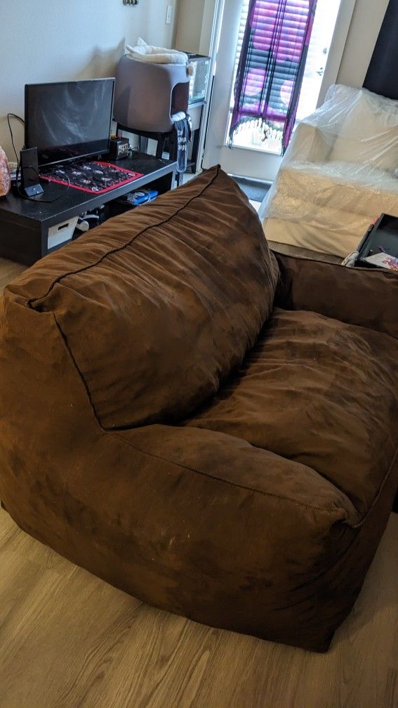 XL Foam Bean Bag Couch 