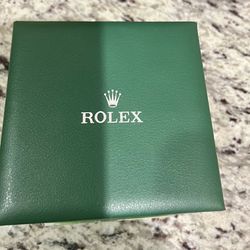 Rolex watch box