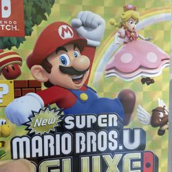 Replacement ORIGINAL Case Box Insert Nintendo Switch Super Mario Bros. U Deluxe