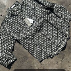 Dior Button Up Shirt Size Large Brand New