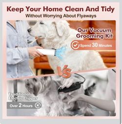 Pet Vacuum Grooming Kit