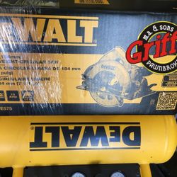 DEWALT 15-Amp Corded 7-1/4” Lightweight Circular Saw New Open Box 