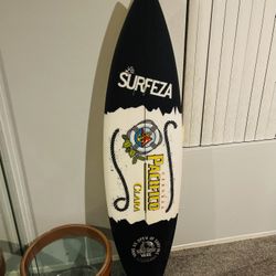AUTHENTIC PACIFICO BEER BRANDING SURFBOARD 