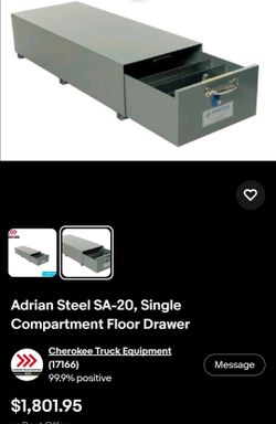 Truck tool box storage