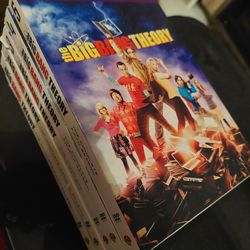 Selling As A Bundle Seasons 1-5 Of The Big Bang Theory