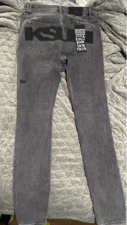 Ksubi washed gray jeans. 29 women