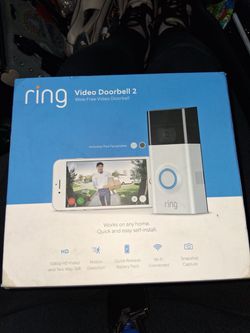Ring video doorbell camera 2. 📸Asking $100