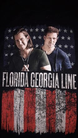 Florida Georgia Line THIS IS HOW WE ROLL TOUR Adult Medium