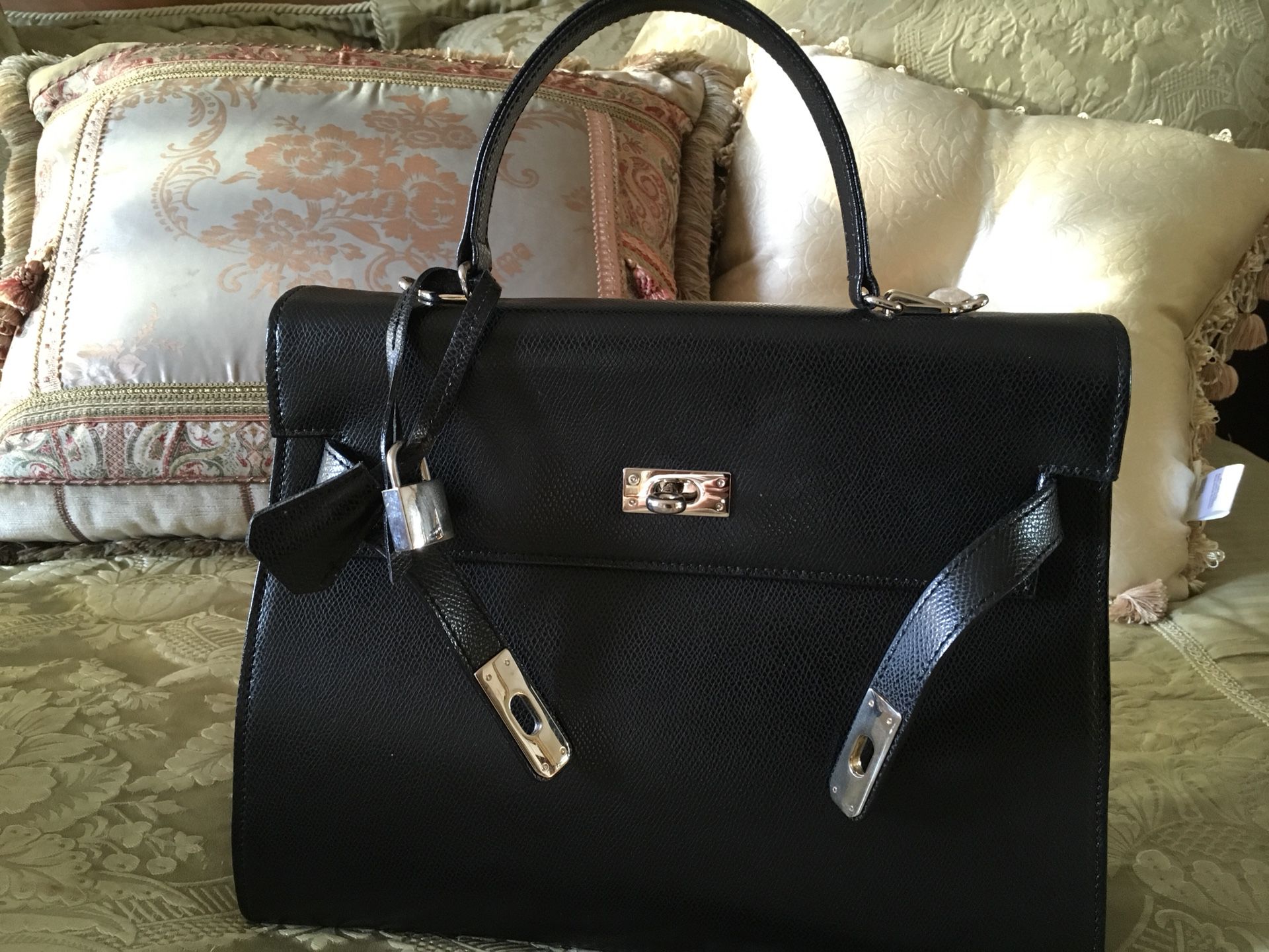 Hermès style Kelly bag