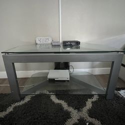 Glass TV Stand