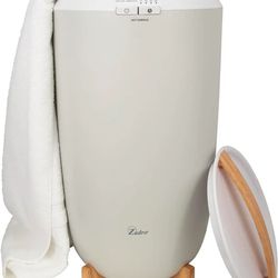 Zadro Large Hot Towel Warmer Bucket Timer Electric Towel Warmer for Bathroom Auto-Shut Off Heated Towel Warmer Spa (Large | 20L | 12" Dia. x 21" Tall,