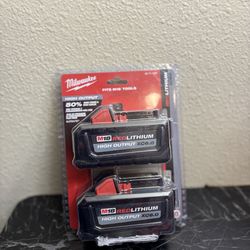 Milwaukee batteries