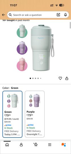 Papablic portable bottle warmer