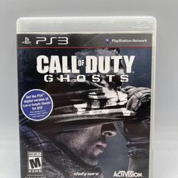 Call of Duty Ghosts PS3 PlayStation 3 Complete CIB