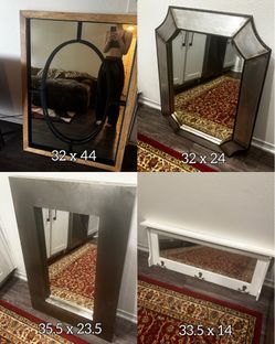 VARIETY OF MIRRORS FOR SALE