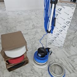 Prolux Core 13 inch Electric Floor Buffer Scrubber and Polisher Machine - All Floor Surfaces