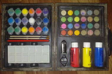 Art 101 52-Piece Washable Deluxe Paint Set