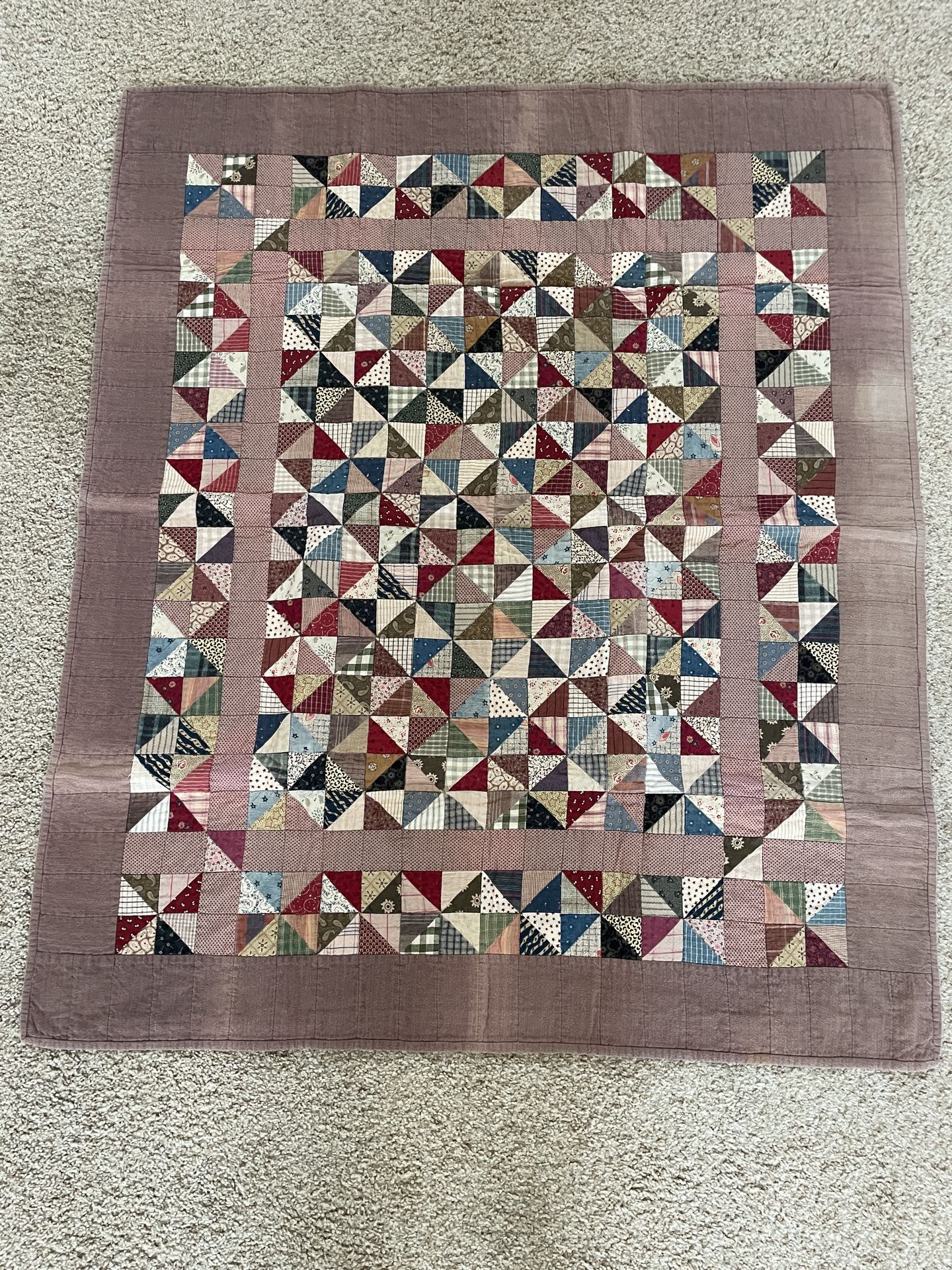 Small Pinwheel Quilt