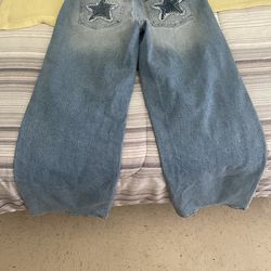 Boundaries Wide legged Jeans