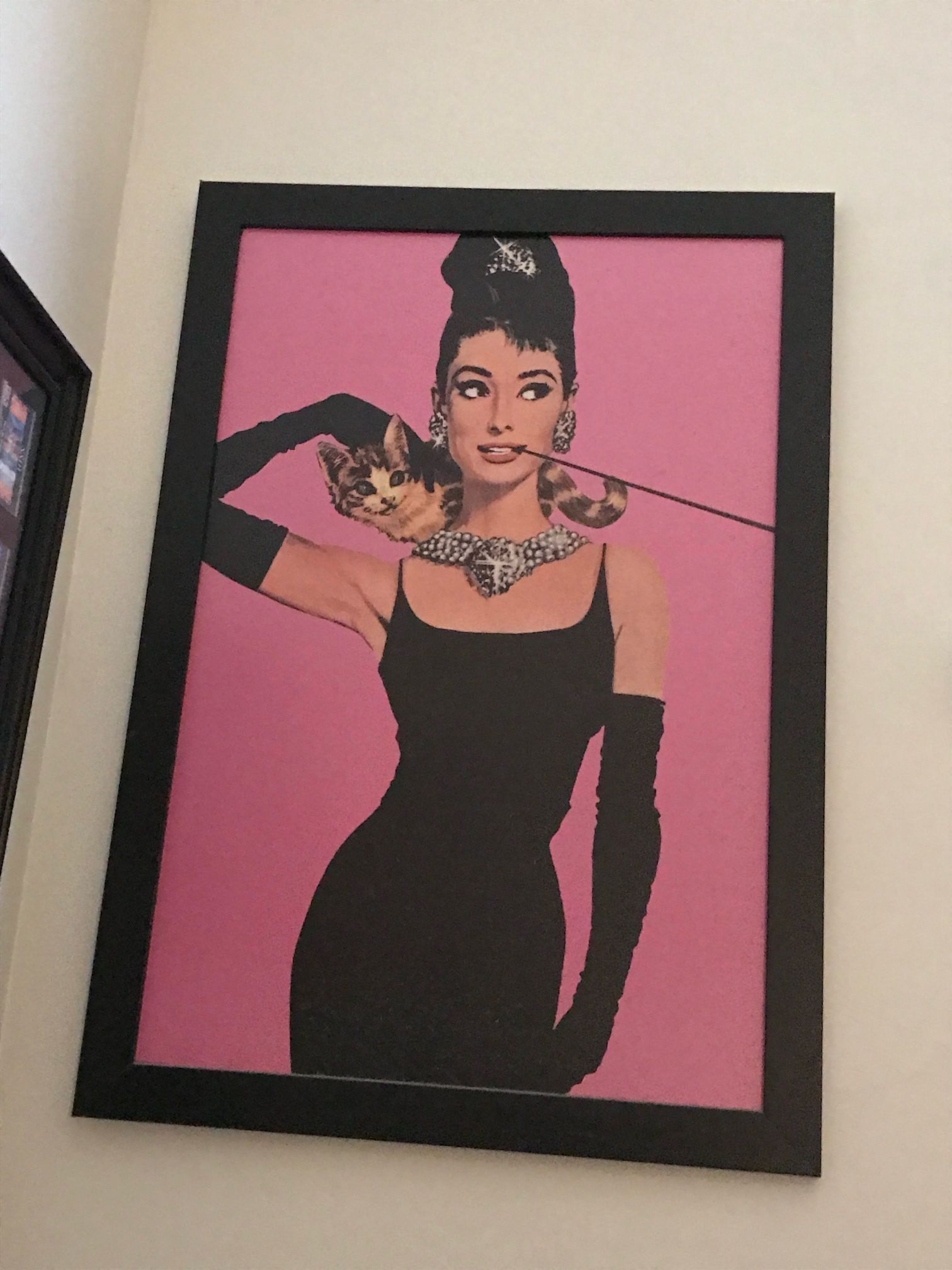 39x28 Audrey Hepburn Wall Art