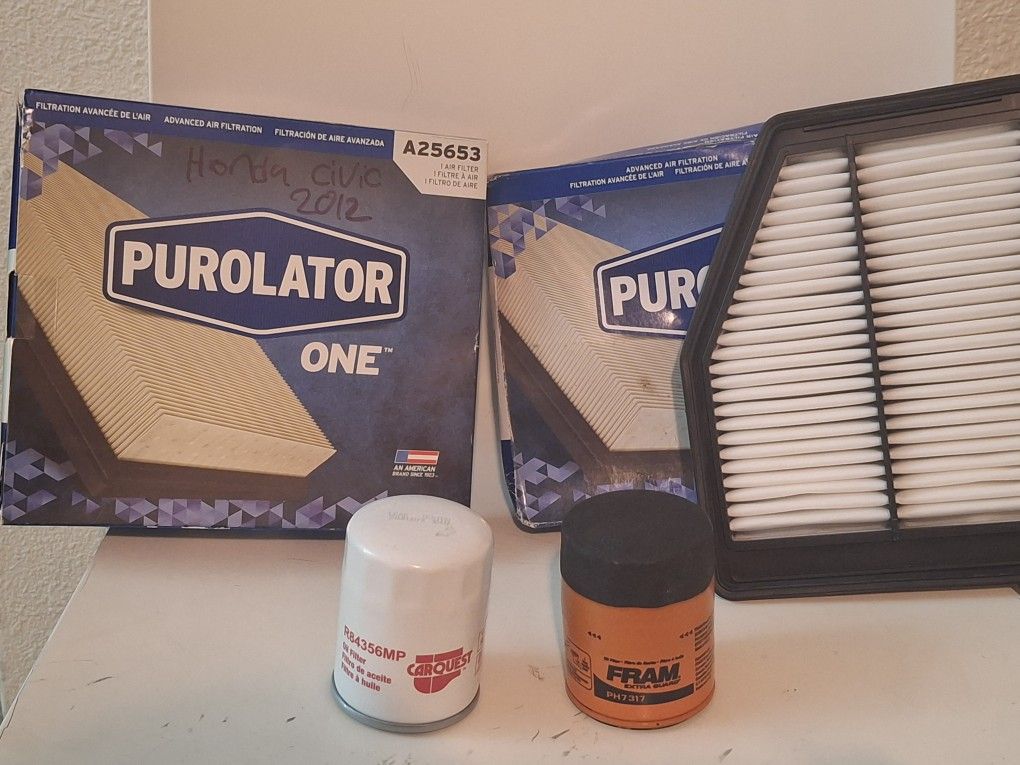 HONDA CIVIC 2012 FILTERS