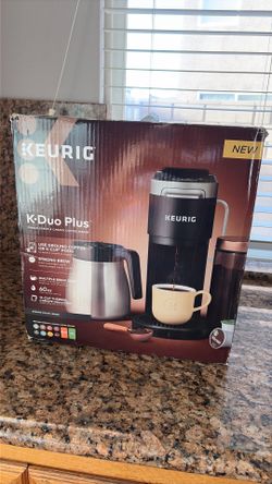 K Duo Plus Single serve and Carafe Coffee maker