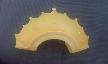 Crown Shower Cap Shield for Kids, Visor Hat for Eye and Ear Protection