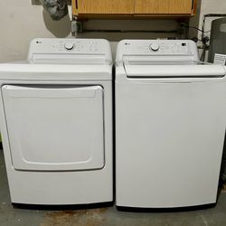 LG Washer & Dryer Set – Great Condition