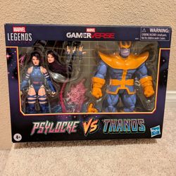 Gamerverse Psylocke Vs Thanos Marvel Legends