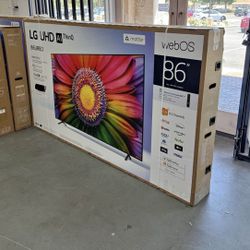 86” Lg UHD 4K Smart TV LCD Led 120Hz 