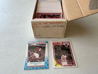 1989-90 Fleer Basketball Complete Set with Sticker Set Michael Jordan’s included #2 set