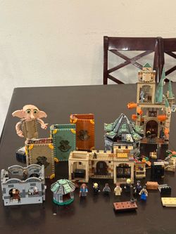 LEGO Harry Potter Lot - Dobby, Hagrid's Hut, Book Sets + Minifigs