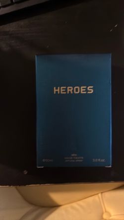 Blue hero’s cologne