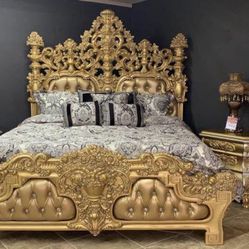Queen Cal King Bedroom Sets Fancy Victorian 