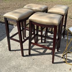 Barstool Chair Set of 4 