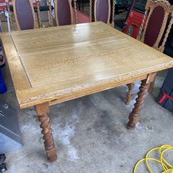 Antique Barley Twist Table