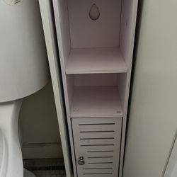 Slim Bathroom Storage Cabinet