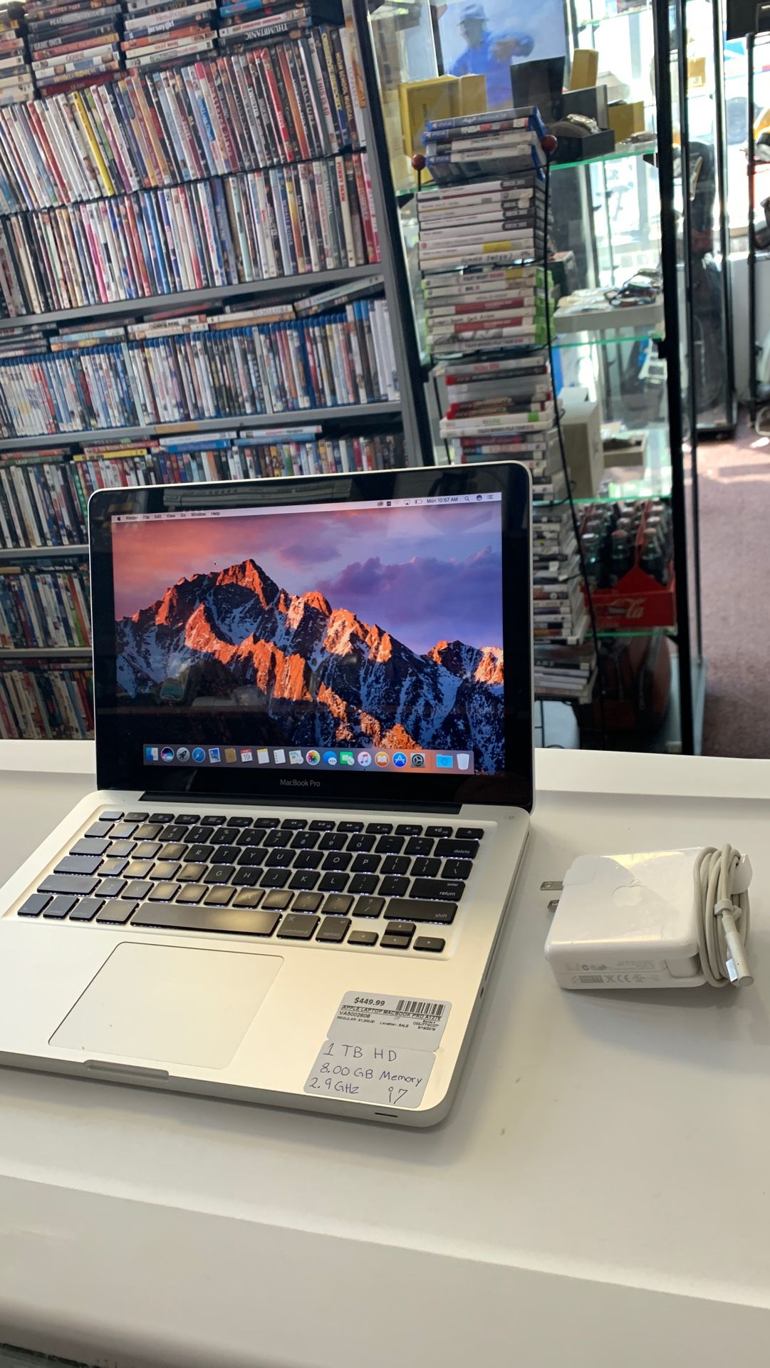 MacBook Pro A1278 (i7)(8GB) (1TB) 13-Inch “Mid 2012”